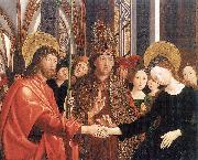 PACHER, Michael The Engagement of Virgin zg painting